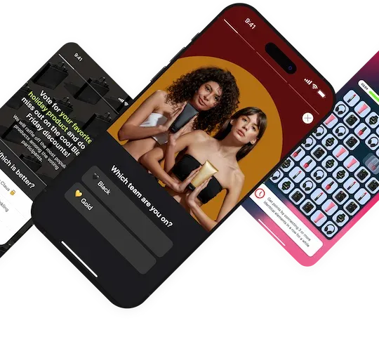 Offer interactive experience